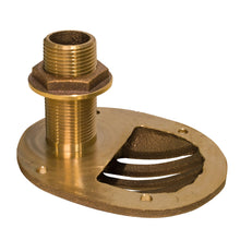 GROCO 2-1/2" Bronze Combo Scoop Thru-Hull w/Nut | STH-2500-W