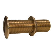 GROCO 1-1/4" Bronze Extra Long Thru-Hull Fitting w/Nut | THXL-1250-W