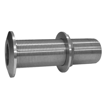 GROCO 3/4" Stainless Steel Extra Long Thru-Hull Fitting w/Nut | THXL-750-WS