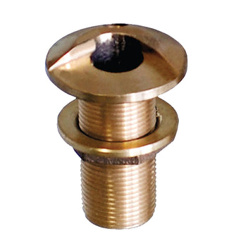 GROCO 1-1/4" Bronze High Speed Thru-Hull Fitting w/Nut | HSTH-1250-W