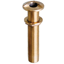 GROCO 3/4" Bronze Extra Long High Speed Thru-Hull Fitting w/Nut | HSTHXL-750-W