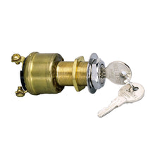 Cole Hersee 3 Position Brass Ignition Switch | M-550-BP