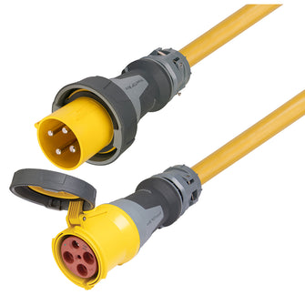 Marinco 100 Amp 125/250V 3-Pole, 4-Wire Shore Power Cable Set Extension Cord - 50&#39; | CS50EXT4