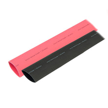 Ancor Heat Shrink Tubing 1" x 3" - Black &amp; Red Combo | 307602