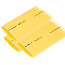 Ancor Heat Shrink Tubing 1" x 3" - Yellow - 3 Pieces | 307903