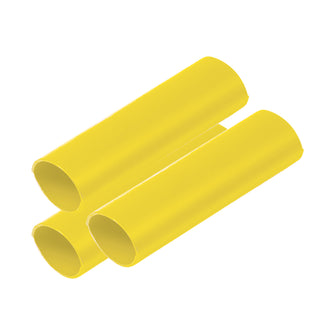 Ancor Battery Cable Adhesive Lined Heavy Wall Battery Cable Tubing (BCT) - 3/4" x 3" - Yellow - 3 Pieces | 326903