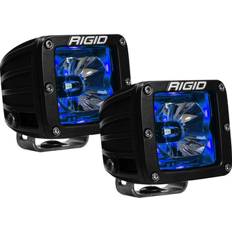 RIGID Industries Radiance&trade; Pod Blue Backlight Black Housing - Pair | 20201