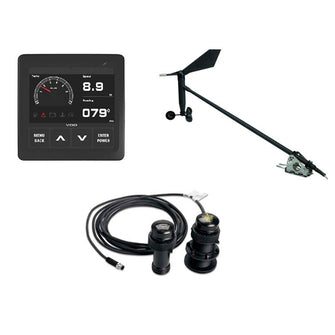 Veratron Navigation Kit f/Sail, Wind Sensor, Transducer, Display &amp; Cables | A2C1352150002