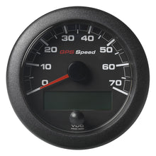 Veratron 3-3/8" (85mm) OceanLink&reg; GPS Speedometer - Black Dial &amp; Bezel (0-70 K/MPH/KMH) | A2C1351990001