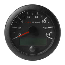 Veratron 3-3/8" (85mm) OceanLink&reg; GPS Speedometer - Black Dial &amp; Bezel (0-14 K/MPH/KMH) | A2C1351970001