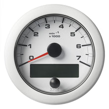 Veratron 3-3/8" (85MM) OceanLink&reg; NMEA 2000&reg; Tachometer - 7000 RPM - White Dial &amp; Bezel | A2C1065820001