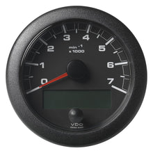 Veratron 3-3/8" (85MM) OceanLink&reg; NMEA 2000&reg; Tachometer - 7000 RPM - Black Dial &amp; Bezel | A2C1065810001