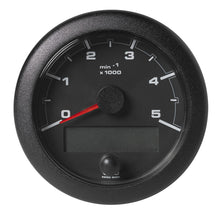 Veratron 3-3/8" (85MM) OceanLink&reg; NMEA 2000&reg; Tachometer - 5000 RPM - Black Dial &amp; Bezel | A2C1065720001