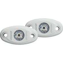 RIGID Industries A-Series White Low Power LED Light Pair - Cool White | 482153