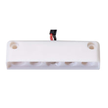 Innovative Lighting 5 LED Surface Mount Step Light - Red w/White Case | 006-4100-7