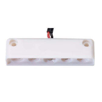 Innovative Lighting 5 LED Surface Mount Step Light - Red w/White Case | 006-4100-7