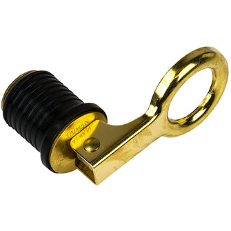 Sea-Dog Brass Snap Handle Drain Plug - 1" | 520070-1