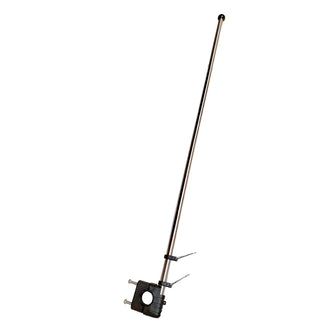 Sea-Dog Stainless Steel Rail Mount Flagpole - 30" | 327124-1