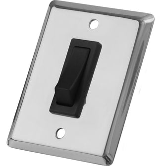 Sea-Dog Single Gang Wall Switch - Stainless Steel | 403010-1
