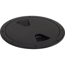 Sea-Dog Screw-Out Deck Plate - Black - 4" | 335745-1