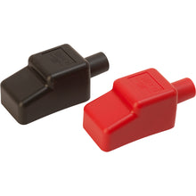 Sea-Dog Battery Terminal Covers - Red/Back - 1/2" | 415110-1