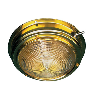 Sea-Dog Brass Dome Light - 4" Lens | 400195-1