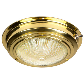 Sea-Dog Brass Dome Light - 5" Lens | 400205-1