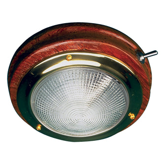 Sea-Dog Teak LED Dome Light - 5" Lens | 400209-1