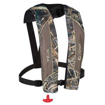 Onyx M-24 Manual Inflatable Life Jacket - Realtree Max-5&reg; Camo | 131000-812-004-19