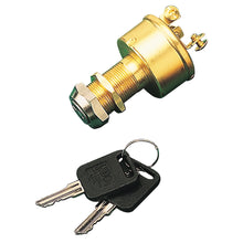 Sea-Dog Brass 3-Position Key Ignition Switch | 420350-1