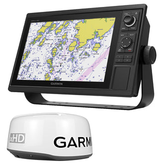 Garmin GPSMAP&reg; 1242xsv Keyed Networking Combo - No Transducer w/GMR 18XHD Bundle | 010-01741-03/GMR18XHD