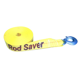 Rod Saver Heavy-Duty Winch Strap Replacement - Yellow - 2" x 20&#39; | WSY20