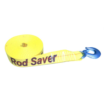 Rod Saver Heavy-Duty Winch Strap Replacement - Yellow - 2" x 25&#39; | WSY25