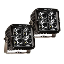 RIGID Industries Radiance Pod XL - Black Case w/White Backlight - Pair | 32201