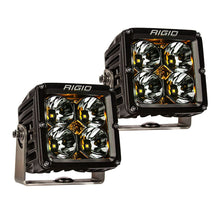 RIGID Industries Radiance Pod XL - Black Case w/Amber Backlight - Pair | 32205