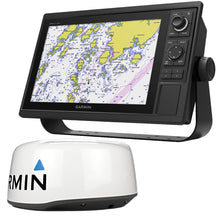 Garmin GPSMAP&reg; 1242xsv Keyed Networking Combo w/GMR 18 HD+ Dome Radar | 010-01741-03/GMR18+