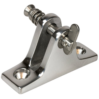 Sea-Dog Stainless Steel Angle Base Deck Hinge - Removable Pin | 270235-1