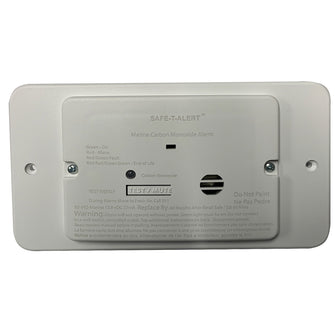 Safe-T-Alert 65 Series Marine Carbon Monoxide Alarm - Flush Mount - 12V - White | M-65-542