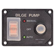 Sea-Dog Splash Guard Bilge Pump Panel w/Circuit | 423046-1