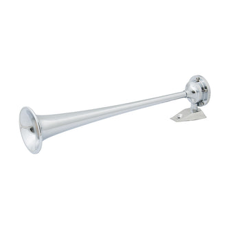 Marinco 12V Chrome Plated Single Trumpet Air Horn | 10105