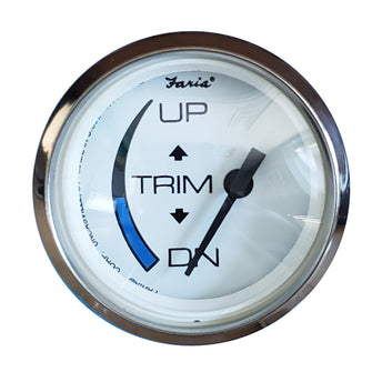 Faria Chesapeake White SS 2" Trim Gauge f/Honda Engines | 13889