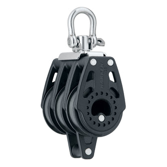 Harken 40mm Carbo Air Triple Swivel Block w/Becket | 2641