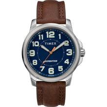 Timex Men&#39;s Expedition&reg; Metal Field Watch - Blue Dial/Brown Strap | TW4B16000JV