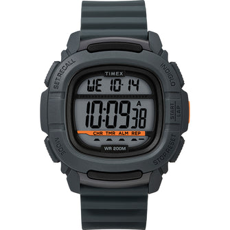 Timex DGTL BST.47 Boost Shock Watch - Grey/Orange | TW5M26700JV