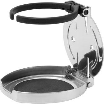 Sea-Dog Adjustable Folding Drink Holder - 304 Stainless Steel | 588250-1