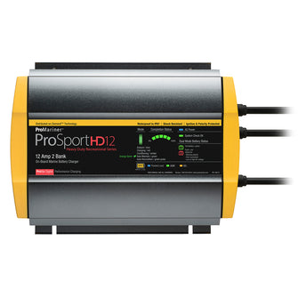 ProMariner ProSportHD 12 Gen 4 - 12 Amp - 2 Bank Battery Charger | 44012