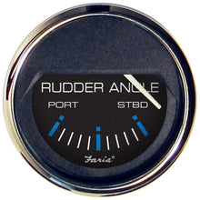 Faria Chesapeake Black 2" Rudder Angle Indicator Gauge | 13725