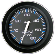 Faria Coral 4" Tachometer 6000 RPM (Gas) (Inboard and I/O) | 33004