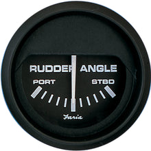 Faria Euro Black 2" Rudder Angle Indicator | 12833