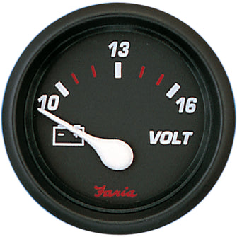 Faria Professional Red 2" Voltmeter | 14605